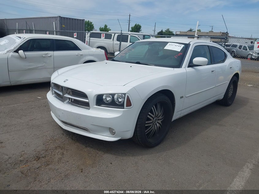 Vin: 2b3ca3cvxah273688, lot: 45772068, dodge charger sxt 20102