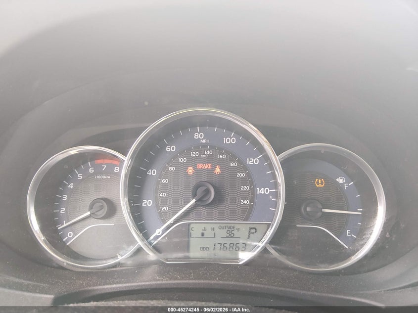 2016 TOYOTA COROLLA auction photo 7