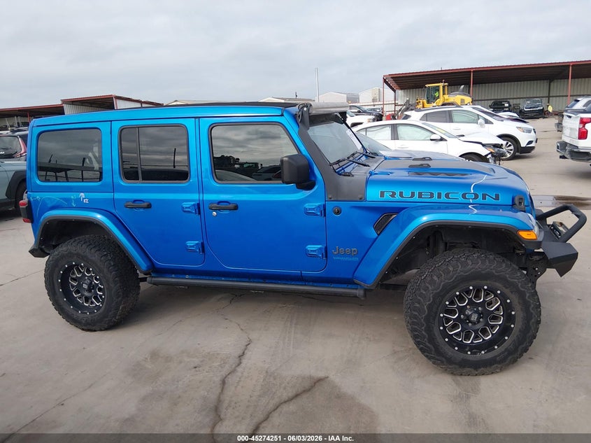 2021 Jeep Wrangler 4Xe Unlimited Rubicon 4X4 VIN: 1C4JJXR64MW758427 Lot: 45274251