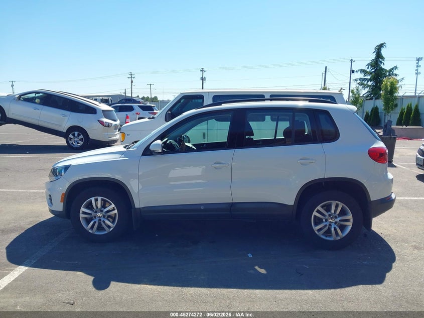 2015 Volkswagen Tiguan S VIN: WVGAV7AX1FW541473 Lot: 45274272