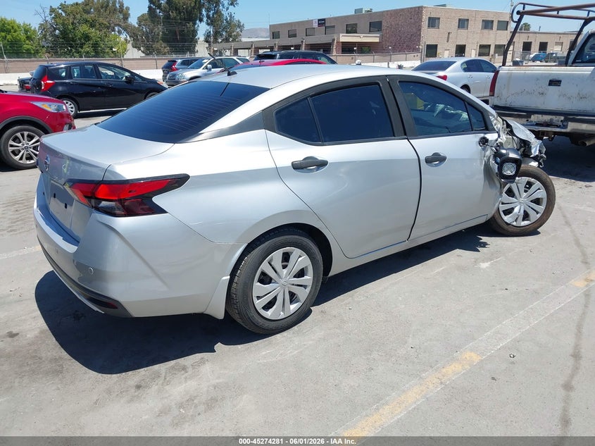 Vin: 3n1cn8dv7ll913092, lot: 45772105, nissan versa s xtronic cvt 20204