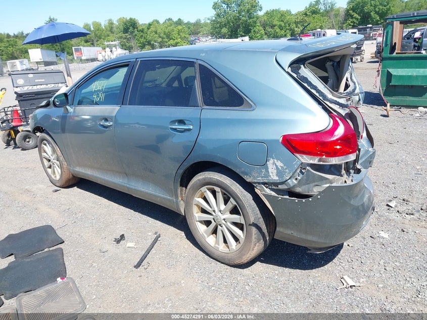 Vin: 4t3ba3bb7au009796, lot: 45772115, toyota venza 20103