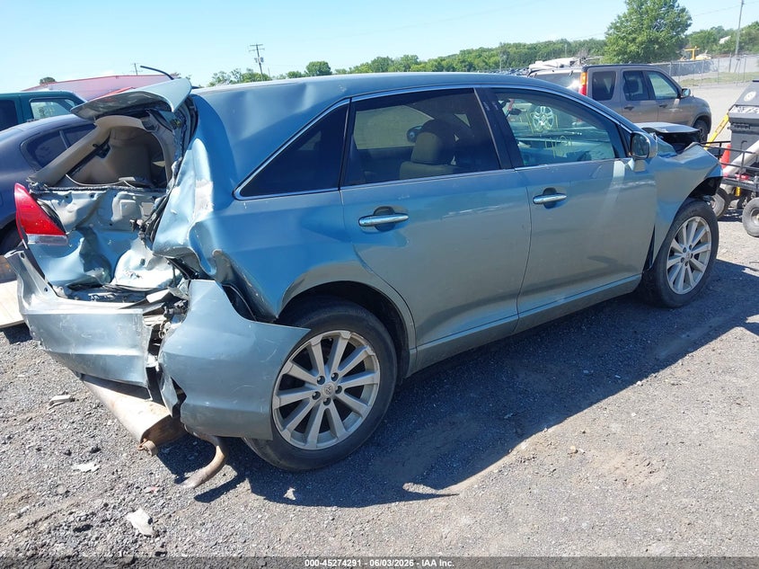 Vin: 4t3ba3bb7au009796, lot: 45772115, toyota venza 20104