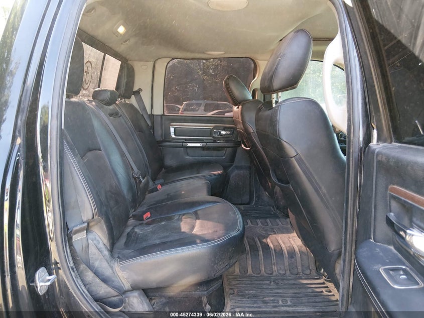 2014 Ram 3500 Ram Laramie black Lot 111045274339 Vin 3C63R3EL1EG250025