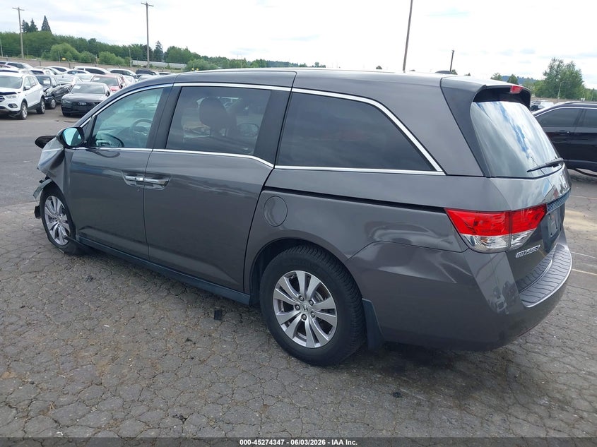 Vin: 5fnrl5h63fb115366, lot: 45772170, honda odyssey ex-l 20153