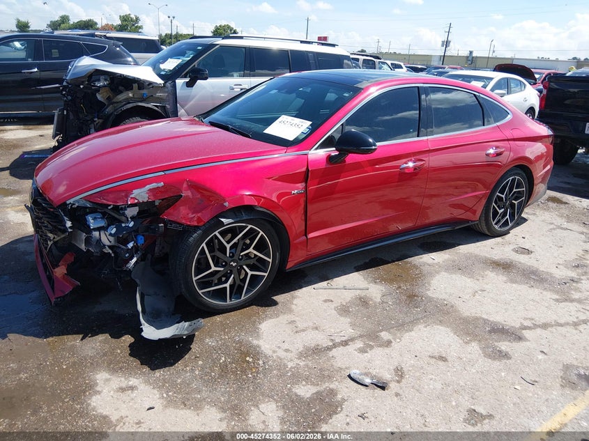 VIN 5NPEK4JC8MH126020 2021 HYUNDAI SONATA N LINE