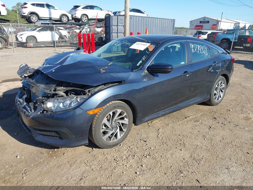 2018 Honda Civic Ex 19XFC2F79JE021939 photo 1