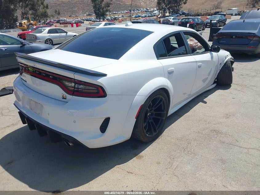 Vin: 2c3cdxgjxph534352, lot: 45772203, dodge charger scat pack widebody 20234