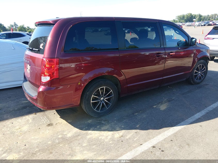 Vin: 2c4rdgbg5jr185071, lot: 45772218, dodge grand caravan se plus 20184