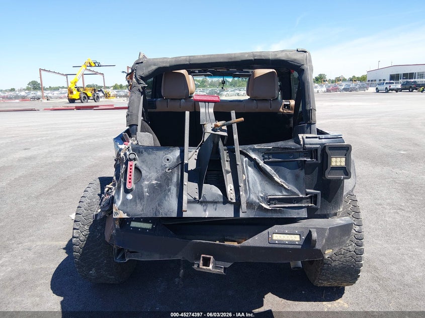 2013 Jeep Wrangler Unlimited Sahara VIN: 1C4HJWEG5DL528100 Lot: 45274397