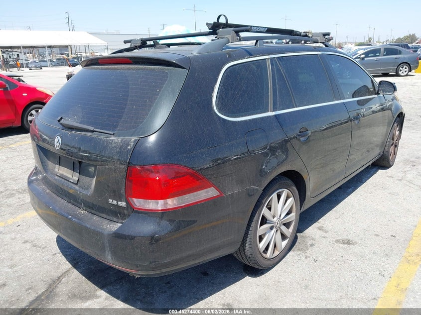 Vin: 3vwpp7aj0cm627922, lot: 45772224, volkswagen jetta sportwagen 2.5l se 20124