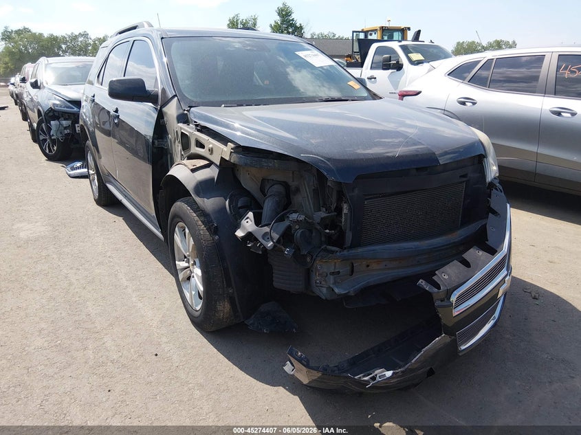 2012 Chevrolet Equinox 2.4 1Lt black Lot 111045274407 Vin 2GNFLEEK4C6307361