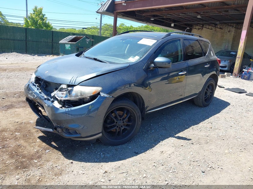 Vin: jn8az1mw1cw220686, lot: 45772240, nissan murano sl 20122