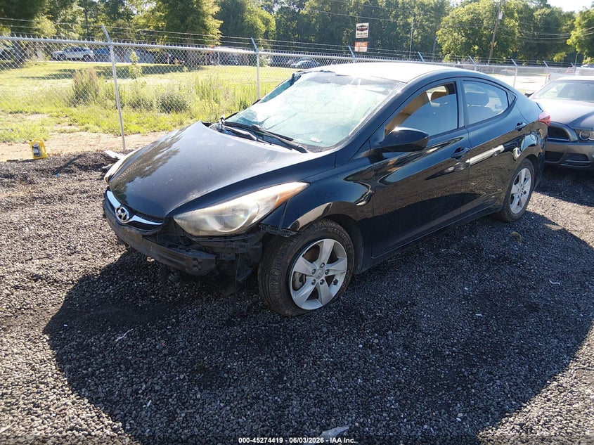 Vin: kmhdh4ae2du571365, lot: 45772243, hyundai elantra gls 20132