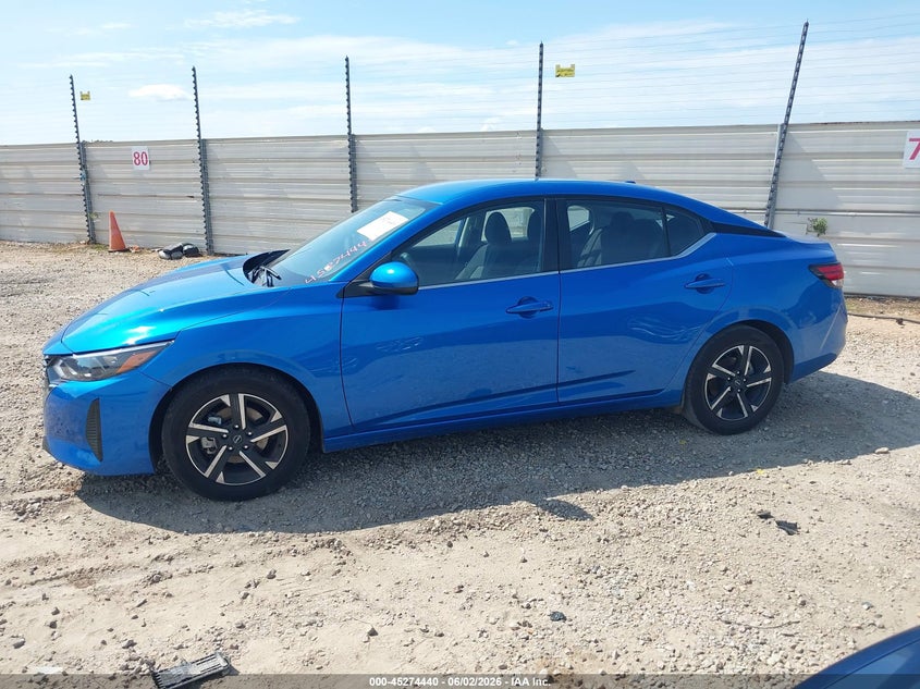 VIN 3N1AB8CVXSY324668 2025 NISSAN SENTRA SV