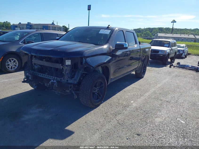 2022 Chevrolet Silverado 1500 4wd  Standard Bed Lt 3GCUDDED0NG569099 photo 1