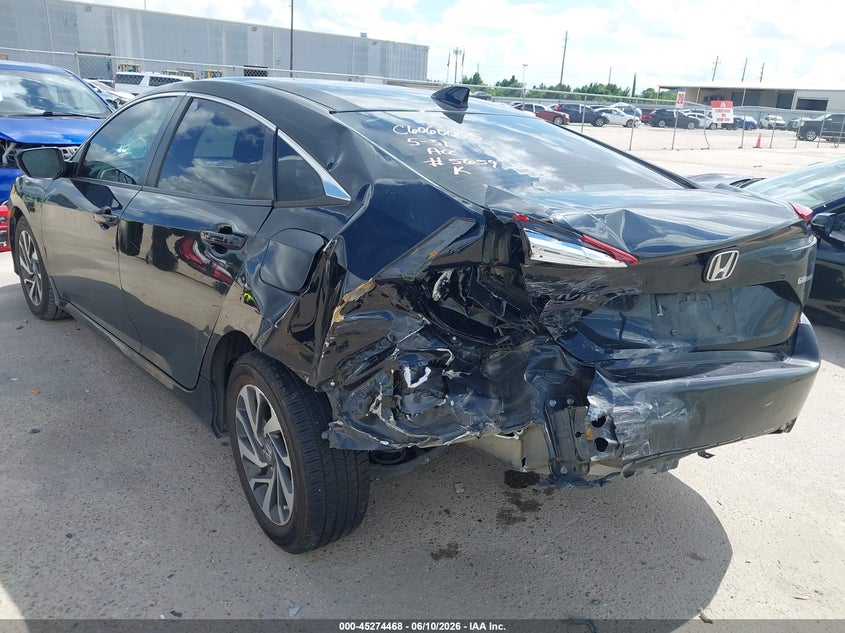 2017 HONDA CIVIC SEDAN 2.0L I-4 DOHC, VVT, 158HP