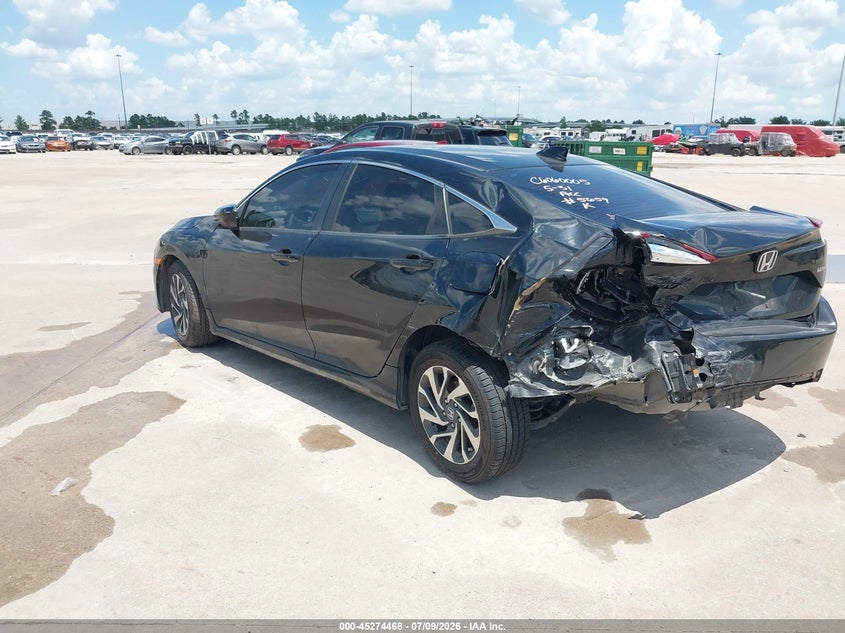 2017 HONDA CIVIC SEDAN 2.0L I-4 DOHC, VVT, 158HP