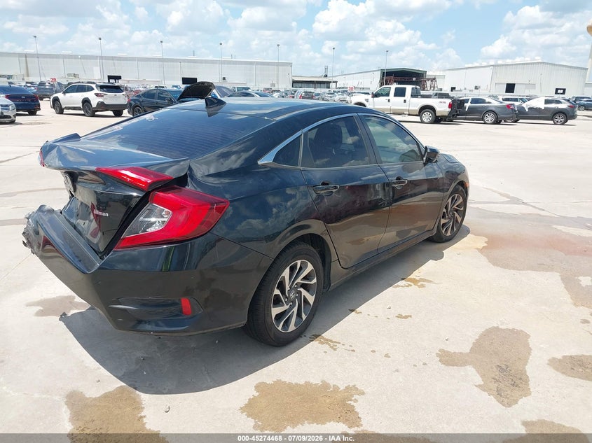 2017 HONDA CIVIC SEDAN 2.0L I-4 DOHC, VVT, 158HP