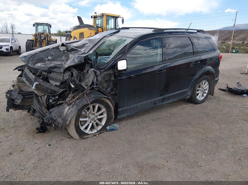 Vin: 3c4pddbg5gt173210, lot: 45772302, dodge journey sxt 20162