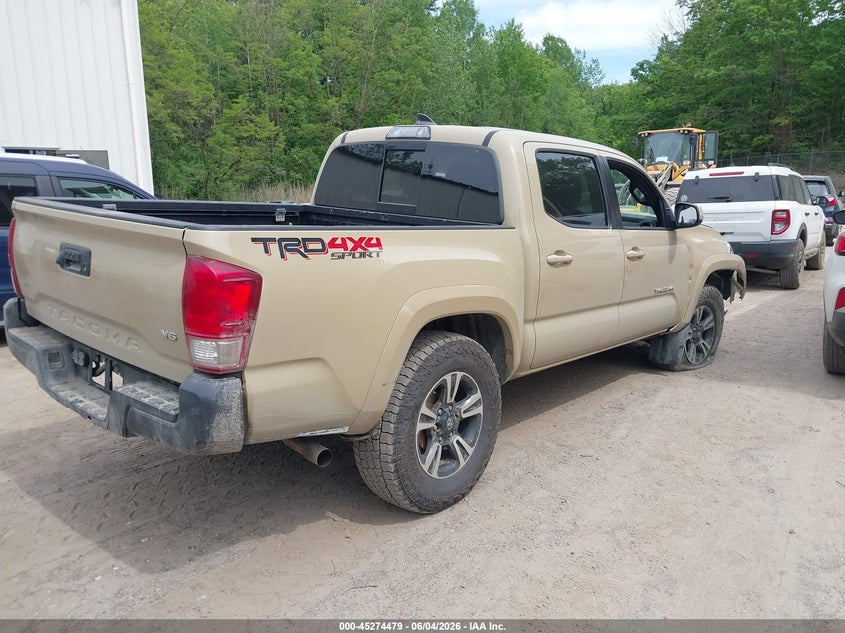 Vin: 3tmcz5an6hm067043, lot: 45772303, toyota tacoma trd sport 20174