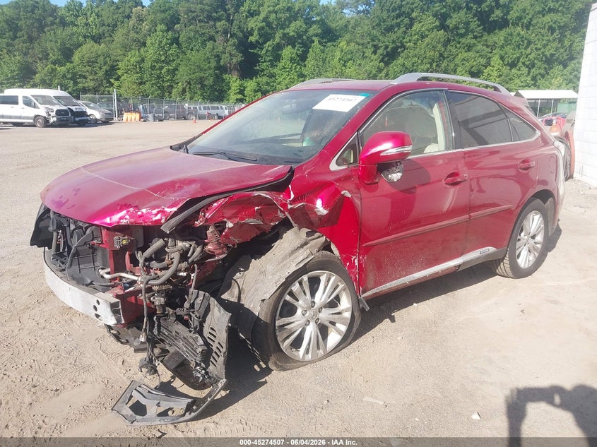 Vin: jtjbc1ba5c2050362, lot: 45772331, lexus rx 450h 20122