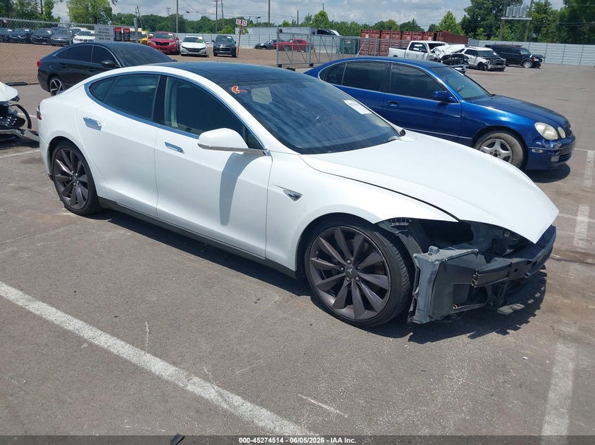 Vin: 5yjsa1dp6dfp11566, lot: 45772337, tesla model s performance 2013 img_1