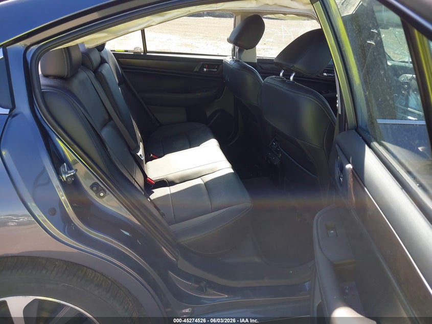 2015 SUBARU LEGACY SEDAN 2.5L H-4 DOHC, VVT, 175HP