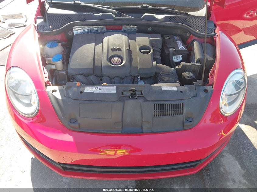 2013 Volkswagen Beetle 2.5L Entry VIN: 3VWFP7AT1DM631444 Lot: 45274538