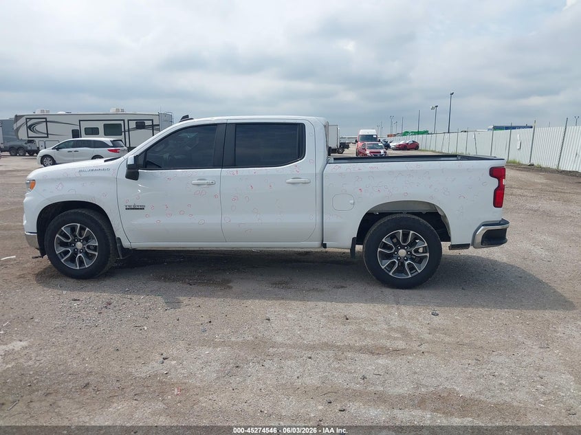2022 Chevrolet Silverado 1500 2Wd Short Bed Lt VIN: 3GCPACED3NG611992 Lot: 45274546