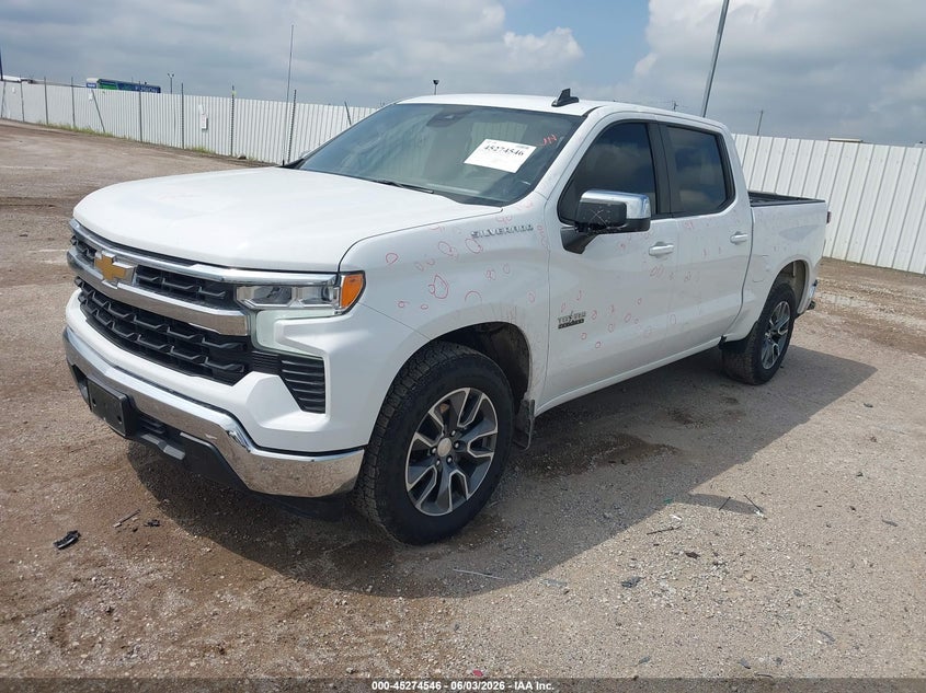 2022 CHEVROLET SILVERADO 1500 auction photo 2