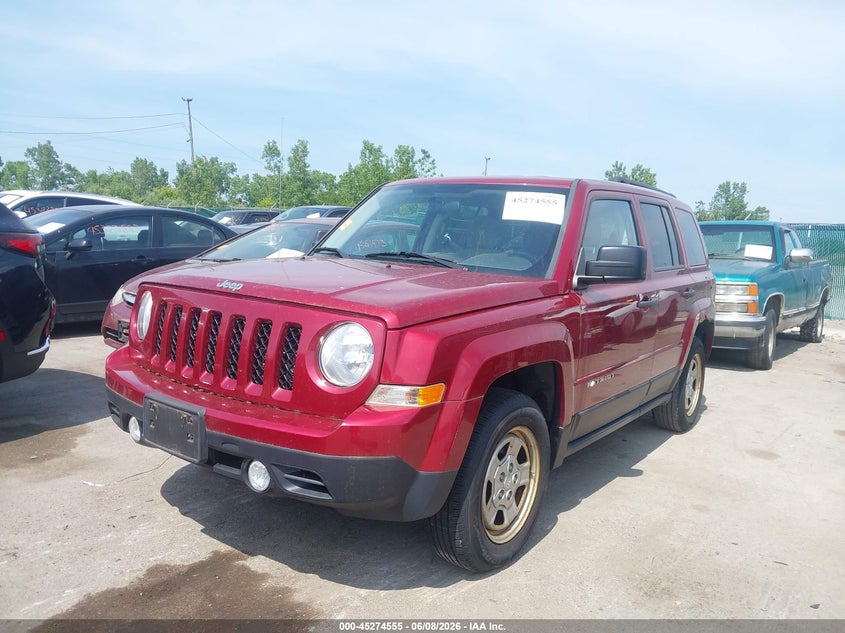 Vin: 1c4njpba2dd122147, lot: 45772379, jeep patriot sport 20132