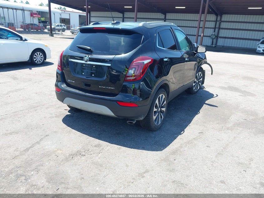 Vin: kl4cjasb3mb315863, lot: 45772380, buick encore fwd preferred 20214