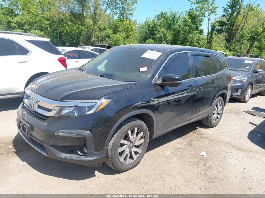 2020 HONDA PILOT auction photo 2