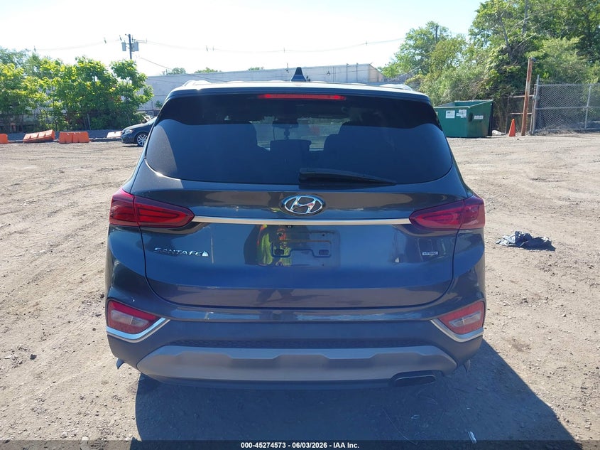 2020 Hyundai Santa Fe Sel VIN: 5NMS3CAD6LH237986 Lot: 45274573