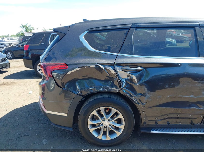 2020 Hyundai Santa Fe Sel VIN: 5NMS3CAD6LH237986 Lot: 45274573