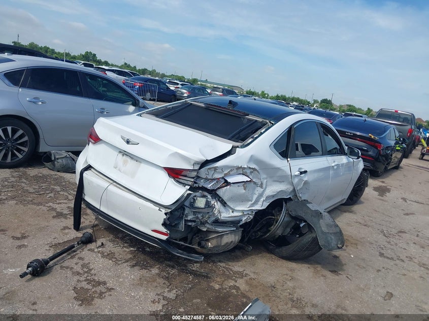 Vin: kmhgn4je9ju253132, lot: 45772411, genesis g80 3.8 20184