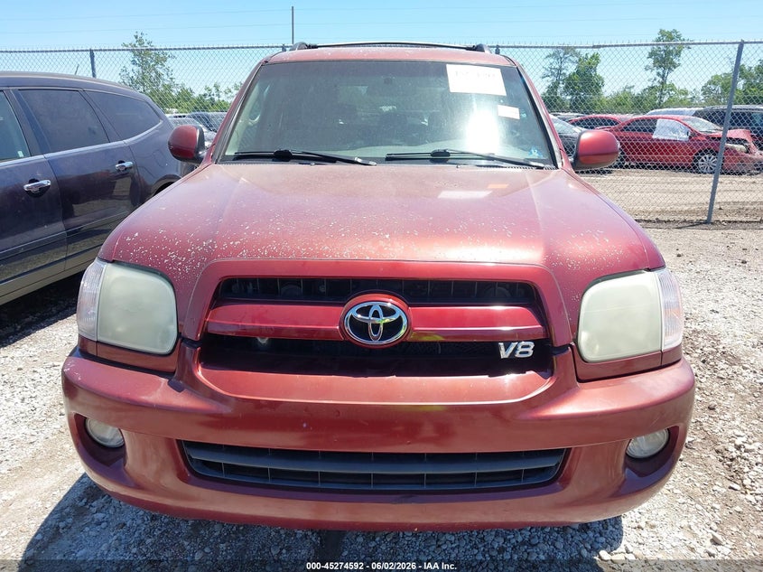 2007 Toyota Sequoia Sr5 V8 VIN: 5TDBT44A67S278189 Lot: 45274592