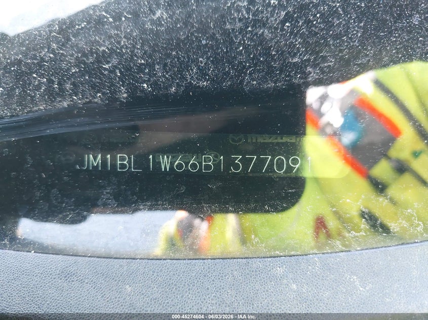 2011 Mazda Mazda3 S Grand Touring VIN: JM1BL1W66B1377091 Lot: 45274604