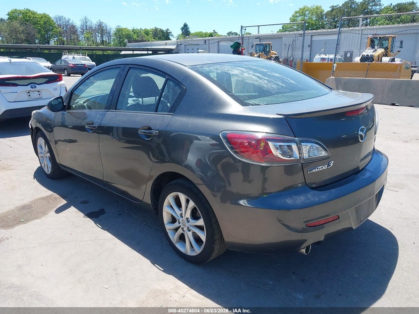 Vin: jm1bl1w66b1377091, lot: 45772428, mazda mazda3 s grand touring 20113
