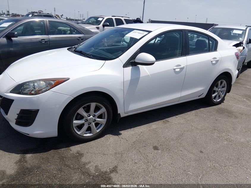 Vin: jm1bl1sgxa1154128, lot: 45772429, mazda mazda3 i touring 20102