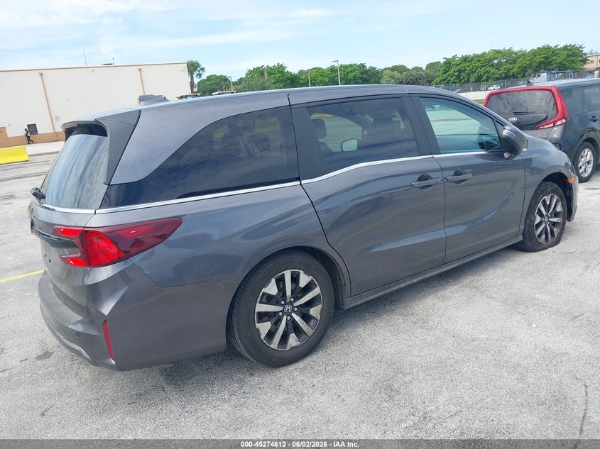 Vin: 5fnrl6h62sb062059, lot: 45772436, honda odyssey ex-l 20254