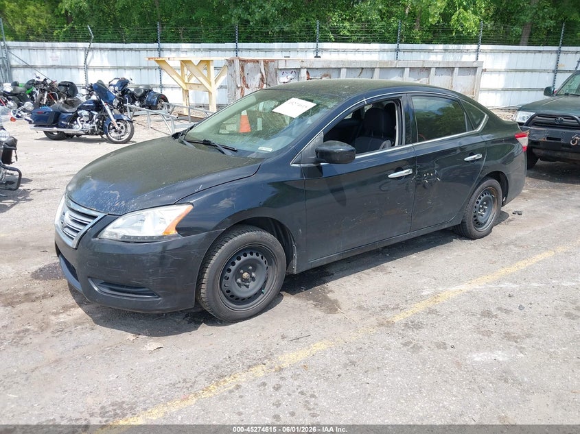 2014 Nissan Sentra Fe+ S/Fe+ Sv/S/Sl/Sr/Sv 3N1AB7AP2EL666387 photo 1