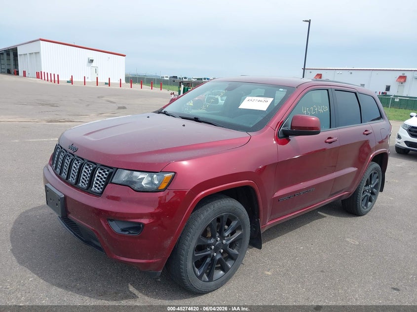 Vin: 1c4rjfag0jc305386, lot: 45772444, jeep grand cherokee altitude 4x4 20182