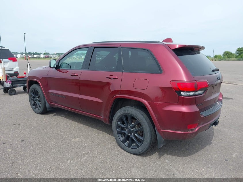 Vin: 1c4rjfag0jc305386, lot: 45772444, jeep grand cherokee altitude 4x4 20183