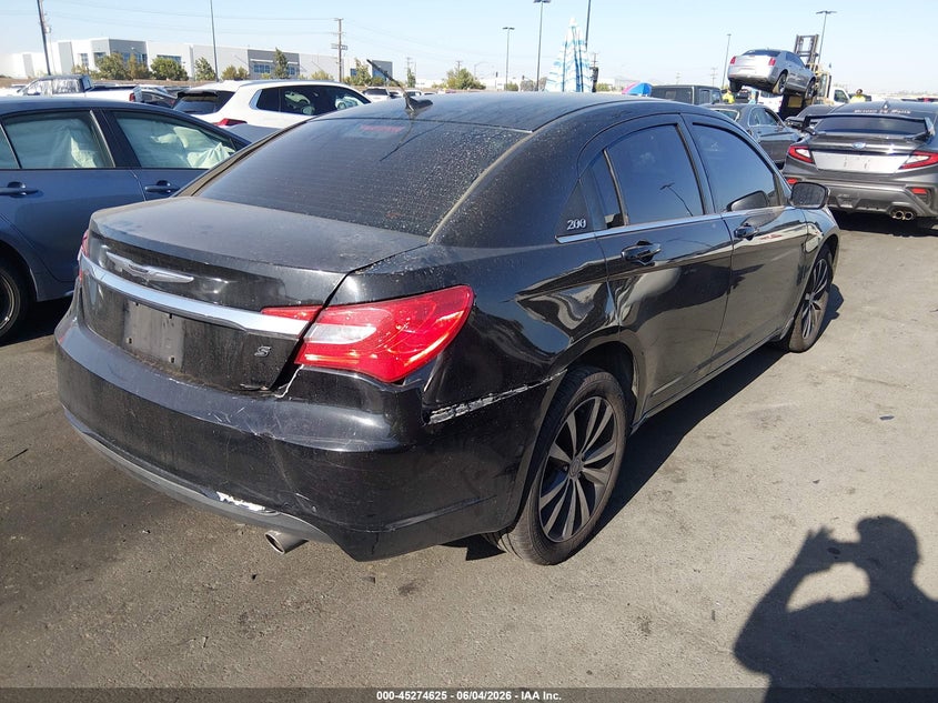 Vin: 1c3ccbbg3en179787, lot: 45772449, chrysler 200 touring 20144