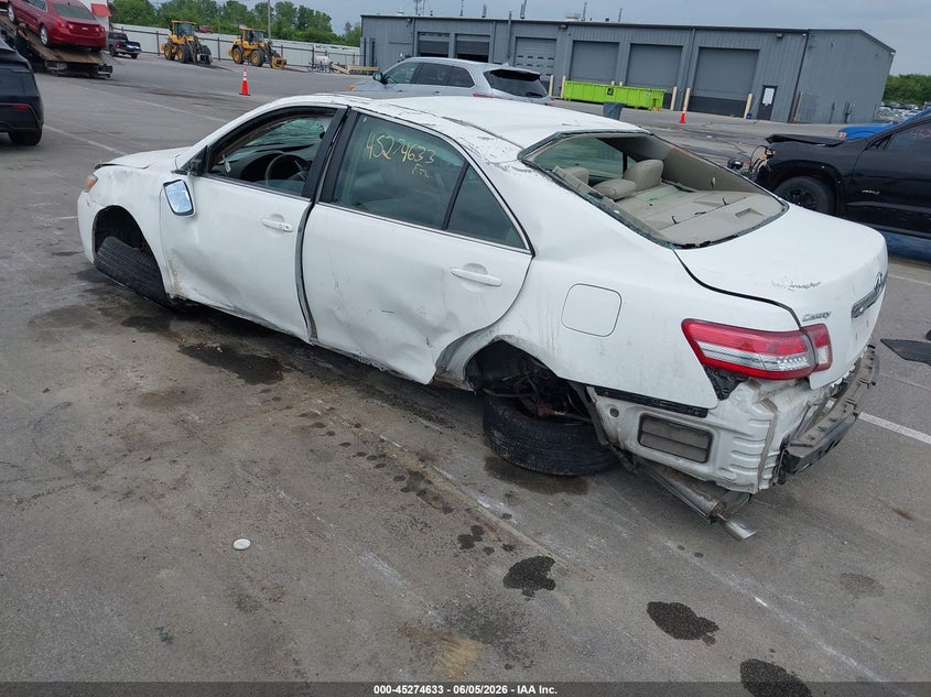 Vin: 4t1bk3ek9bu628421, lot: 45772457, toyota camry xle v6 20113