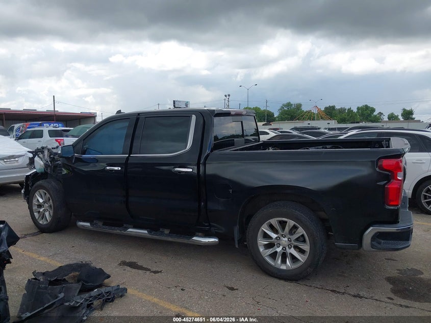 2019 Chevrolet Silverado 1500 Ltz VIN: 1GCUYGED9KZ166983 Lot: 45274651