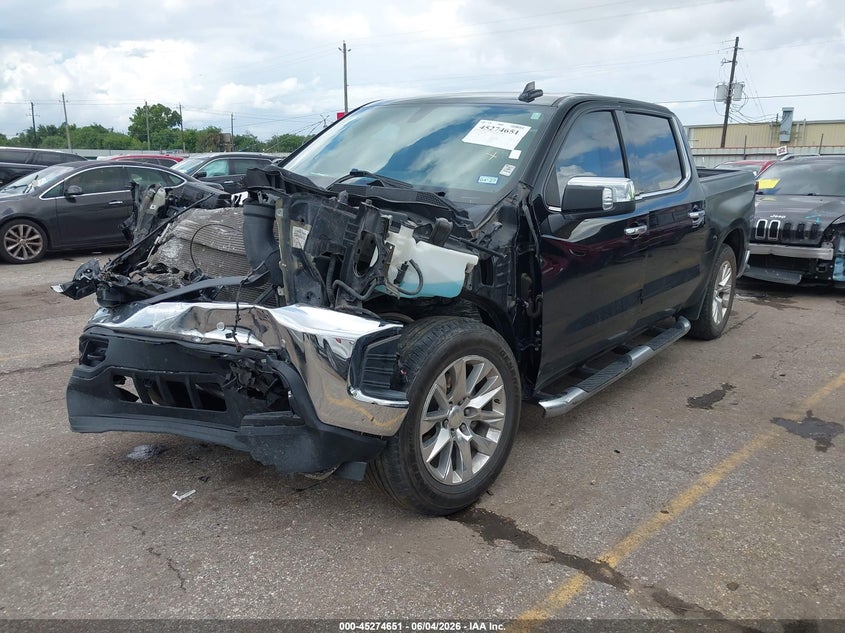 Vin: 1gcuyged9kz166983, lot: 45772475, chevrolet silverado 1500 ltz 20192