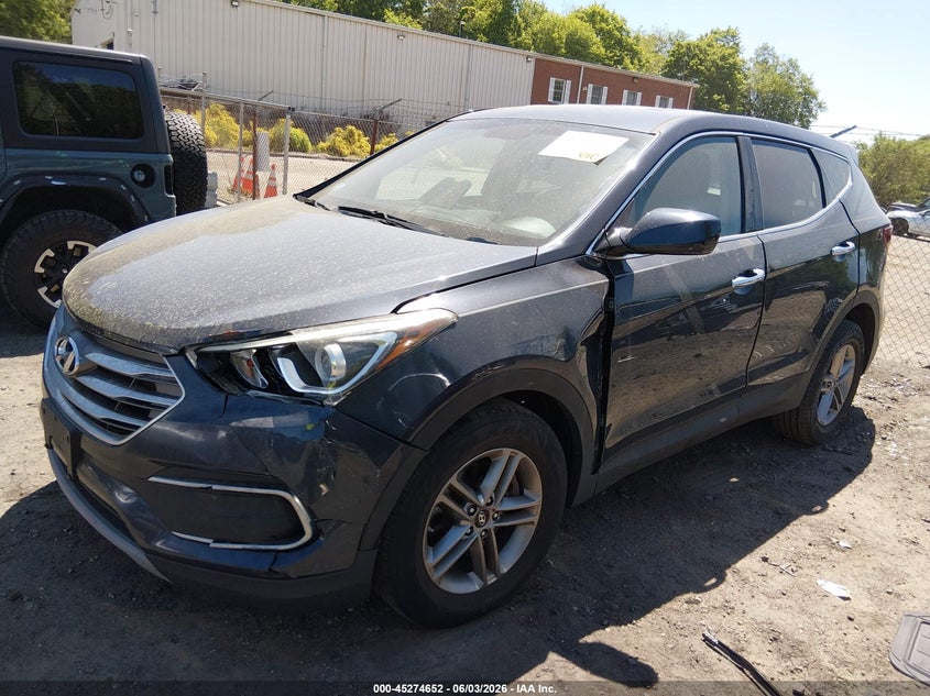Vin: 5nmzt3lb1jh097787, lot: 45772477, hyundai santa fe sport 2.4l 20182